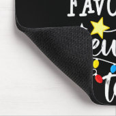 Santa's Favorite Neuro Team Christmas Neurology Nu Mousepad (Ecke)