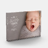 Santas Favorite New Baby Birth Annoucement Fotoblock (Links)