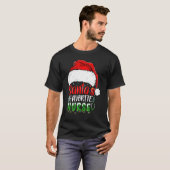 Santa's Favorite Nurse Christmas Nursing T-Shirt (Vorne ganz)