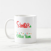 Santa's Favorite Office Team Christmas Lights Sant Kaffeetasse (Links)