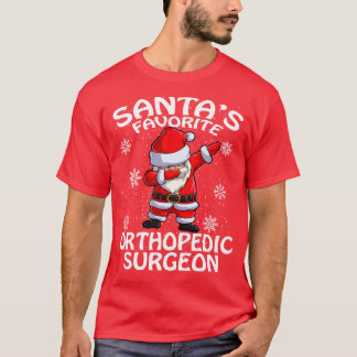 Santas Favorite Orthopädie Weihnachten T-Shirt