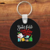 Santa's Favorite Patient Registration Crew Access  Schlüsselanhänger (Vorderseite)