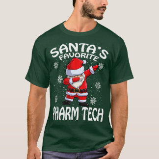 Santas Favorite Pharm Tech Weihnachten T-Shirt