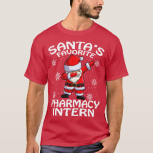 Santas Favorite Pharmacy Intern Weihnachten T-Shirt