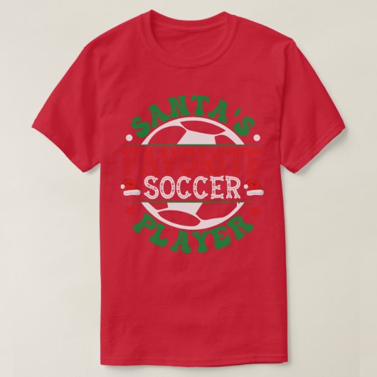 Santas Favorite Player T-Shirt (Design vorne)
