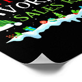 Santa's Favorite S Rep Fun Christmas  Poster (Ecke)