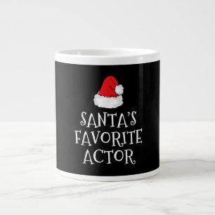 Santas Favorite Schauspieler Weihnachts-Schauspiel Jumbo-Tasse