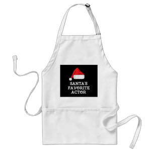 Santas Favorite Schauspieler Weihnachts-Schauspiel Schürze