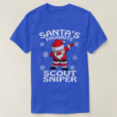 Santas Favorite Scout Weihnachten T-Shirt (Design vorne)