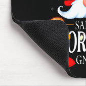 Santas Favorite Son Gnome Matching Christmas Paja  Mousepad (Ecke)