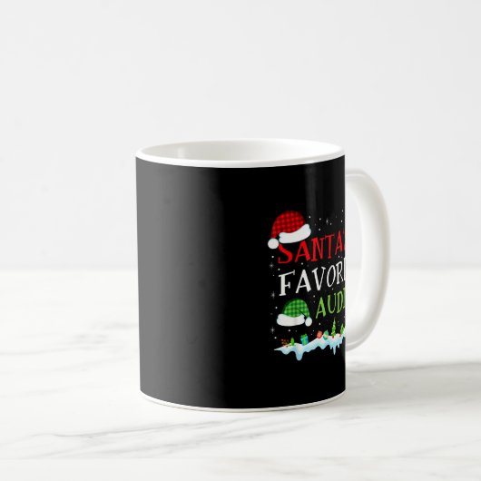 Santa's Favorite Tor Fun Christmas  Kaffeetasse (VorderseiteRechts)