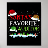 Santa's Favorite Tor Fun Christmas Poster (Vorne)
