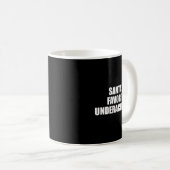 Santas Favorite Underachiever Funny Christmas Holi Kaffeetasse (VorderseiteRechts)