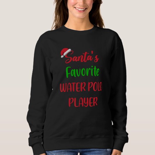 Santas Favorite Water Polo Player Christmas (Vorderseite)