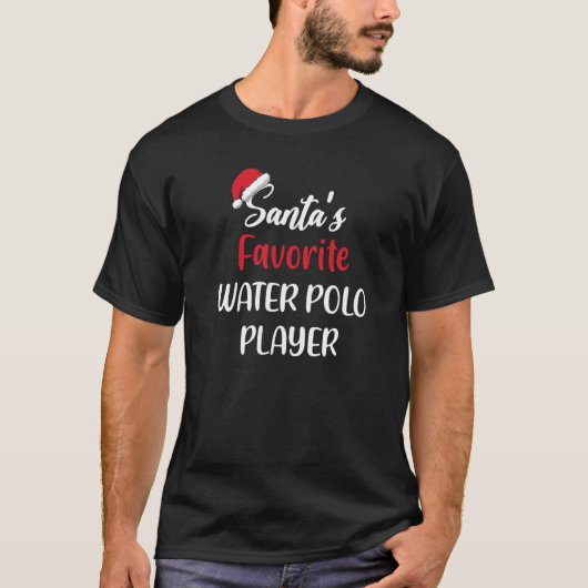Santas Favorite Water Polo Player Christmas (Vorderseite)