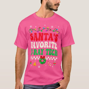 Santas Favorite Xray Tech Retro Weihnachten T-Shirt
