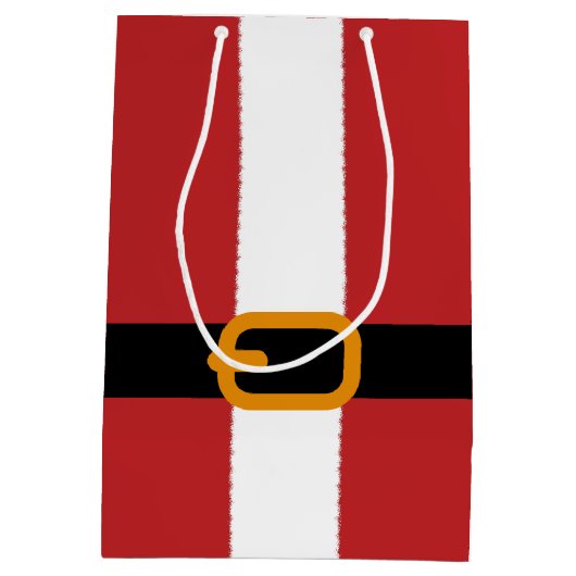 Santa's Gelt Mittlere Geschenktüte (Rückseite)