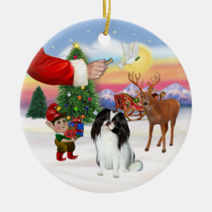 Santas Geschenk - Japan-Chin Keramikornament