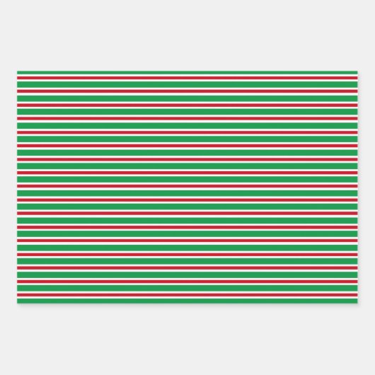 Santas Geschenkpapier Set (Vorderseite 2)