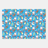 Santas Geschenkpapier Set (Vorderseite)