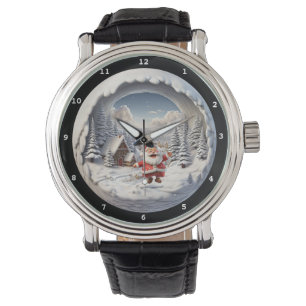 Santa's Geschenkreise Winterarmbanduhr Armbanduhr