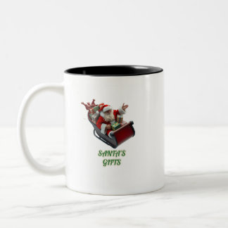 SANTA'S GIFTS: ESPECTACULAR TAZA. ZWEIFARBIGE TASSE