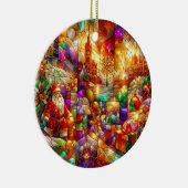 SANTA'S GIFTS ~ Keramik Ornament ~ (Rechts)