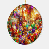 SANTA'S GIFTS ~ Keramik Ornament ~ (Links)
