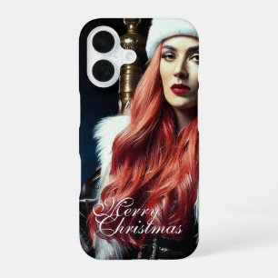 Santas heißeste Schwester - Frohe Weihnachten 0312 iPhone 16 Hülle