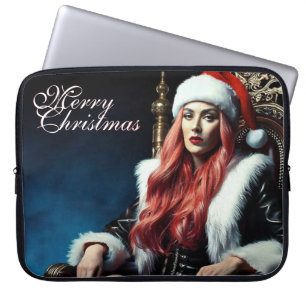 Santas heißeste Schwester - Frohe Weihnachten 0312 Laptopschutzhülle