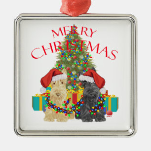 Santas Helfer Silbernes Ornament