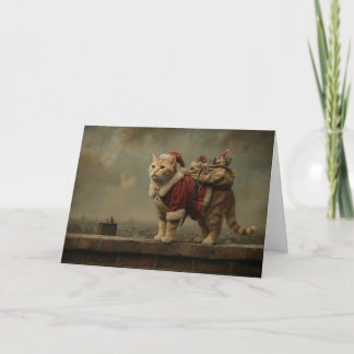 Santa's Helper Feiertagskarte