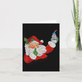 Santa's Helper Icu Crna Propofol Apotheker Kranken Karte (Vorderseite)