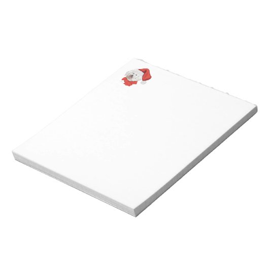 Santas Helper Notizblock (Rotiert)