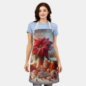 Santa's Helper Schürze (Getragen)