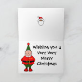 Santas Helpers Feiertagskarte (Innenseite)