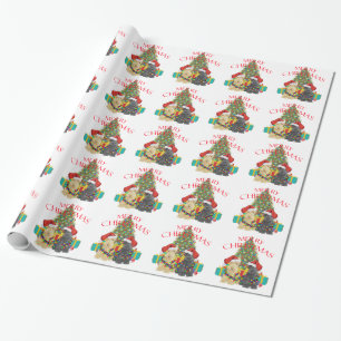 Santas Helpers Geschenkpapier