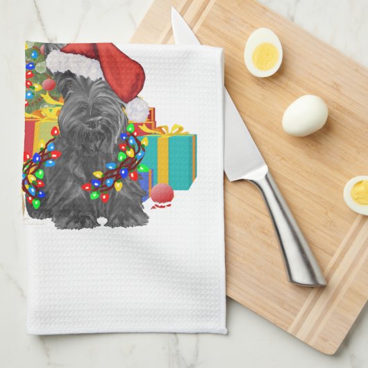 Santas Helpers Küchentuch (Viertel Falte)