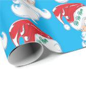 Santa's Ho Ho Geschenkpapier (Rolleneckpunkt)