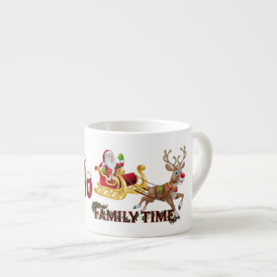 Santa's Ho Ho Ho Weihnachten Espressotasse