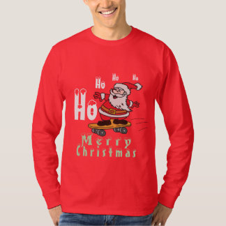 Santas Ho Ho Ho Weihnachten T-Shirt