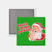 Santas Huge Paket Magnet (Vorderseite/Rückseite)