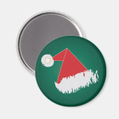 Santa's Hut Magnet (Vorderseite/Rückseite)