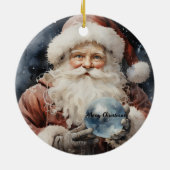 🎅 Santa's Jolly Glow Ornament 🎅 (Hinten)
