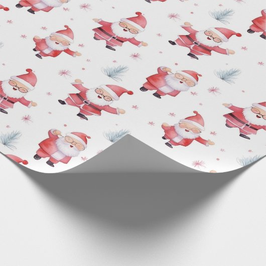 Santa's Jubilee Joy Geschenkpapier (Ecke)