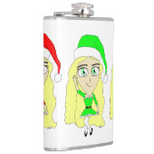 Santas kleine Helfer Flachmann (Rechts)