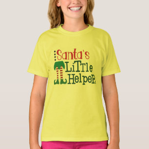 Santas kleine Helfer Kinder Weihnachten lustige We T-Shirt