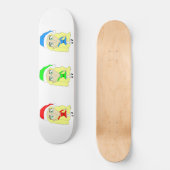 Santas kleine Helfer Skateboard (Vorderseite)