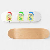 Santas kleine Helfer Skateboard (Horizontal)