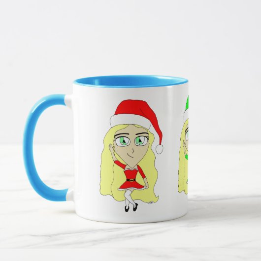Santas kleine Helfer Tasse (Links)
